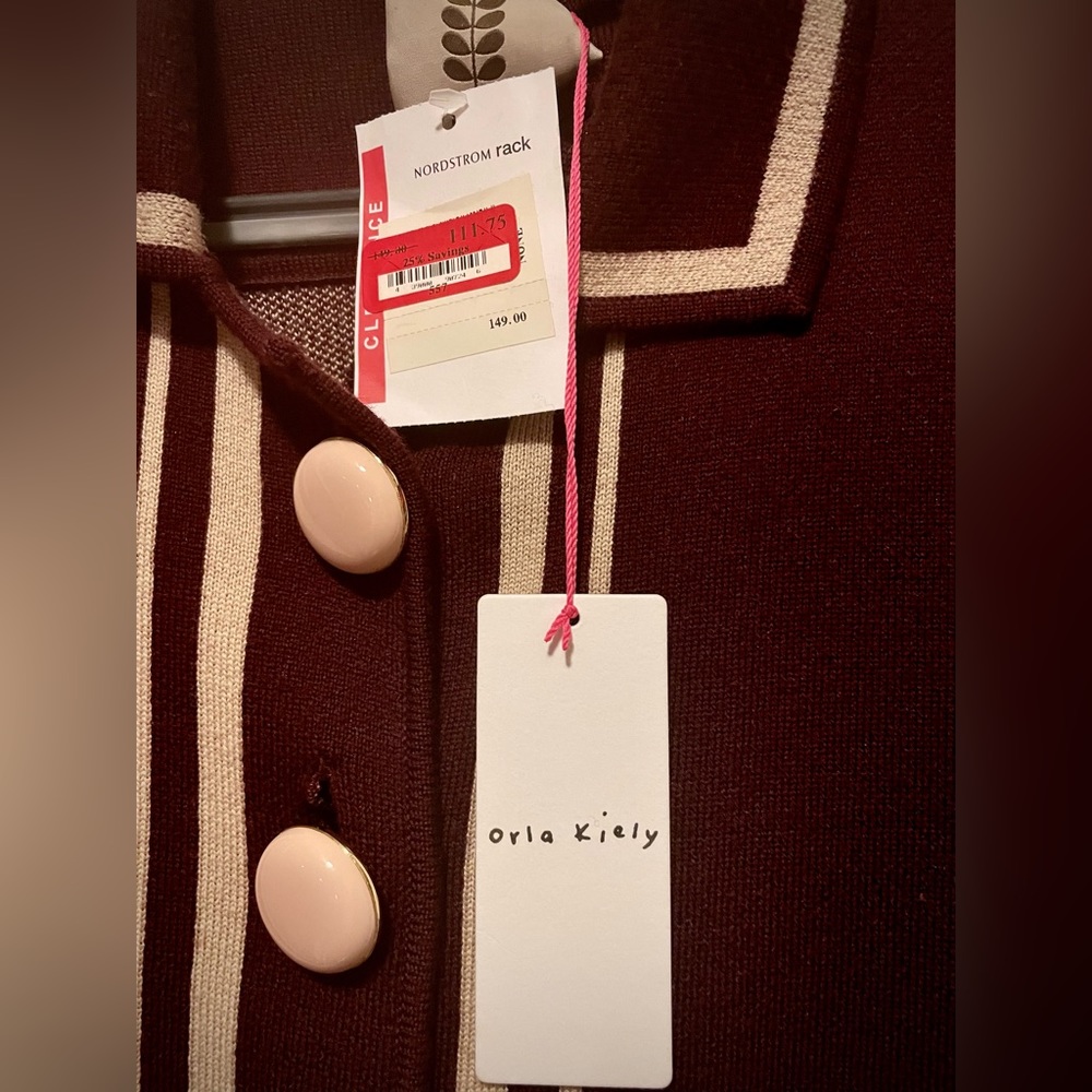 Retro wool cardigan - Picture 3 of 4
